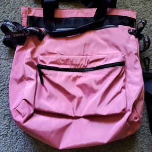Steve Madden pink and black bag